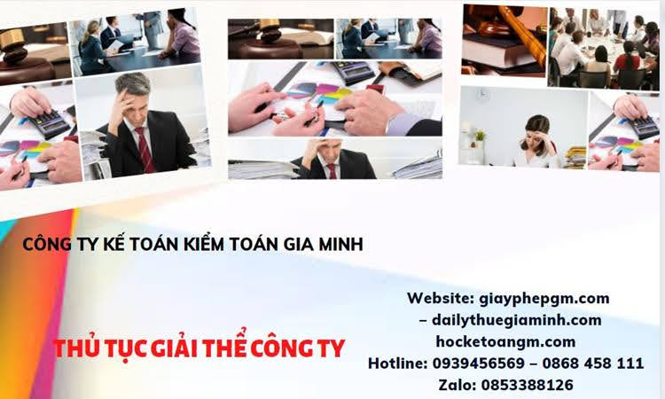 Thủ tục giải thể chi nhánh công ty TNHH 2 thành viên ở Đắk Nông