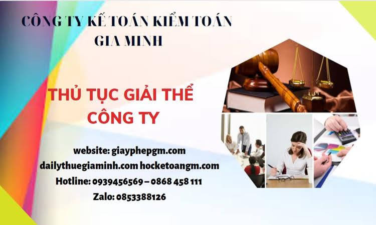 Thủ tục giải thể chi nhánh công ty TNHH 2 thành viên ở Gia Lai