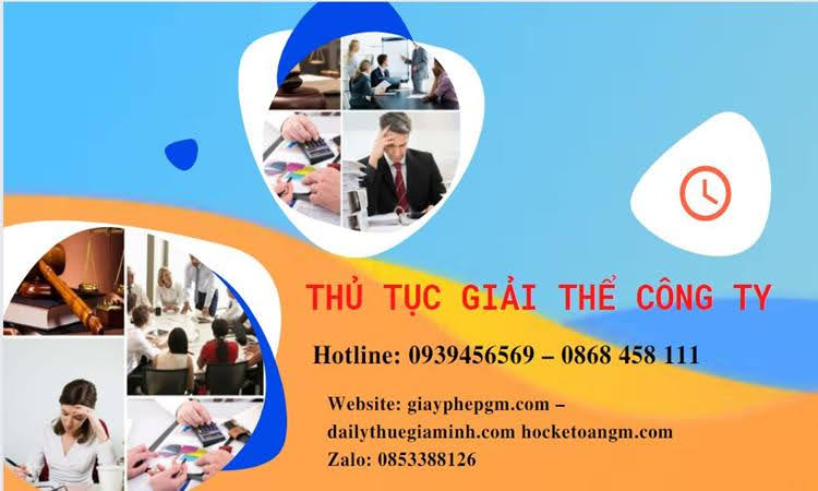 Thủ tục giải thể chi nhánh công ty TNHH 2 thành viên ở Hải Dương