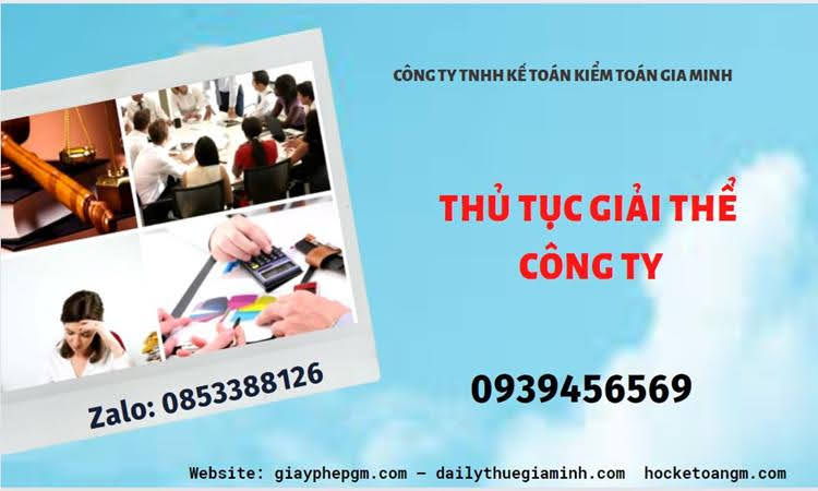 Thủ tục giải thể chi nhánh công ty TNHH 2 thành viên ở Hòa Bình