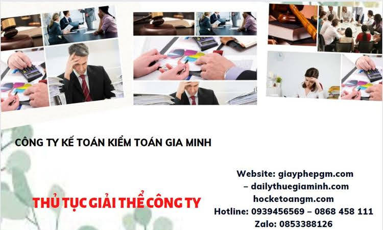 Thủ tục giải thể chi nhánh công ty tnhh 2 thành viên ở huyện ba vì 4 Thủ tục giải thể chi nhánh công ty TNHH 2 thành viên ở Huyện Ba Vì
