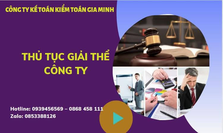 Thủ tục giải thể chi nhánh công ty TNHH 2 thành viên ở Huyện Cần Giờ