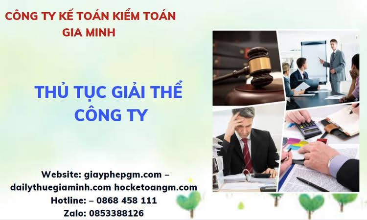 Thủ tục giải thể chi nhánh công ty TNHH 2 thành viên ở Huyện Củ Chi