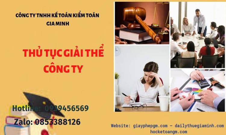 Thủ tục giải thể chi nhánh công ty TNHH 2 thành viên ở Huyện Mỹ Đức