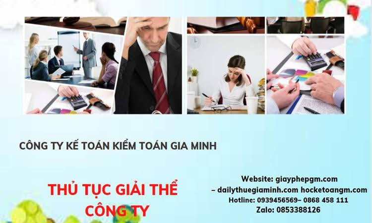 Thủ tục giải thể chi nhánh công ty TNHH 2 thành viên ở Huyện Nhà Bè