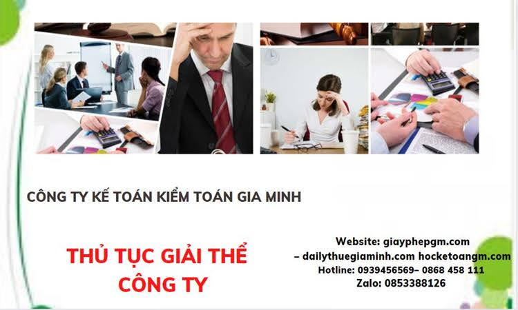 Thủ tục giải thể chi nhánh công ty TNHH 2 thành viên ở Huyện Phù Cừ