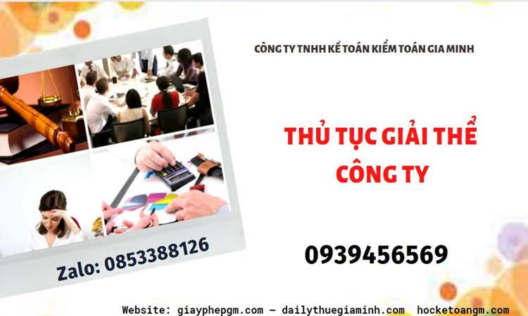 Thủ tục giải thể chi nhánh công ty TNHH 2 thành viên ở Huyện Phú Xuyên