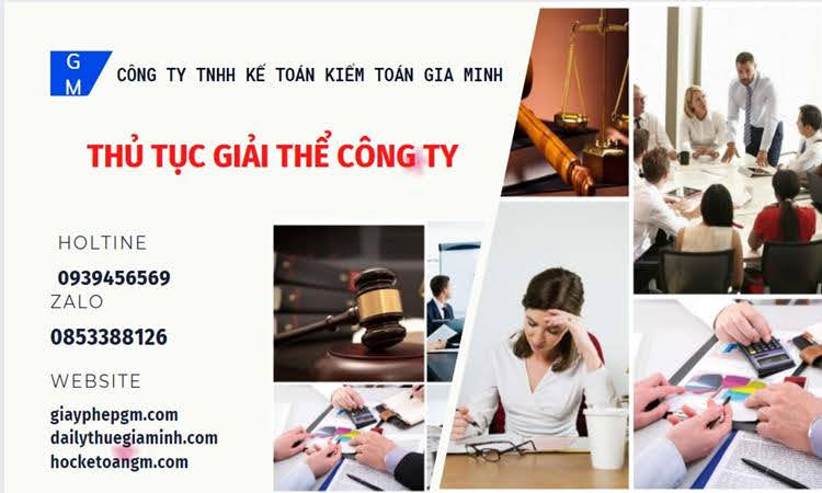 Thủ tục giải thể chi nhánh công ty TNHH 2 thành viên ở Huyện Sóc Sơn