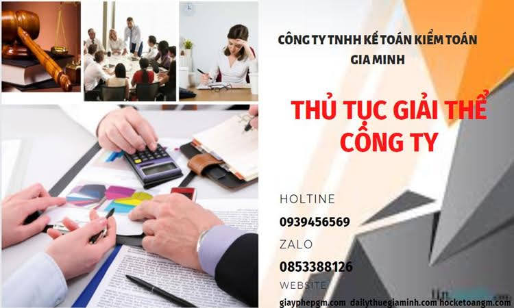 Thủ tục giải thể chi nhánh công ty TNHH 2 thành viên ở Huyện Thạch Thất