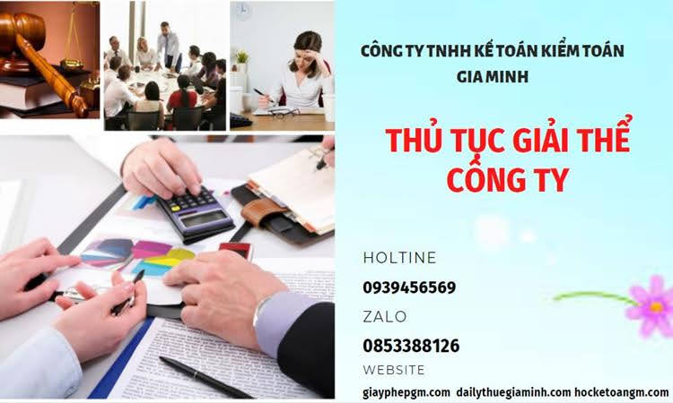 Thủ tục giải thể chi nhánh công ty TNHH 2 thành viên ở Huyện Thanh Oai