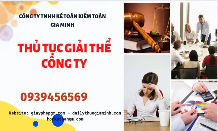 Thủ tục giải thể chi nhánh công ty TNHH 2 thành viên ở Huyện Thường Tín