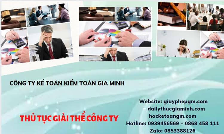 Thủ tục giải thể chi nhánh công ty TNHH 2 thành viên ở Ninh Bình