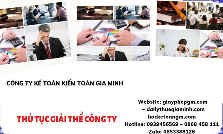 Thủ tục giải thể chi nhánh công ty TNHH 2 thành viên ở Quận 2