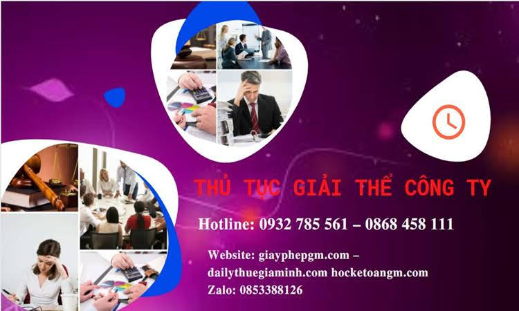 Thủ tục giải thể chi nhánh công ty TNHH 2 thành viên ở Quận 9 4 Thủ tục giải thể chi nhánh công ty TNHH 2 thành viên ở Quận 9