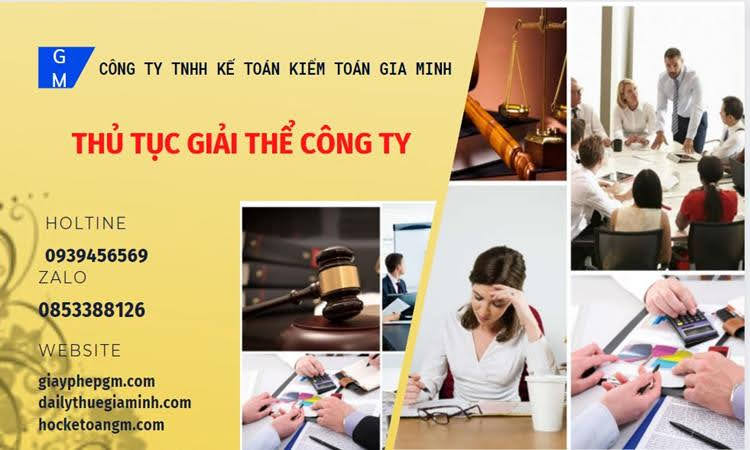 Thủ tục giải thể chi nhánh công ty TNHH 2 thành viên ở Quận Bình Thạnh