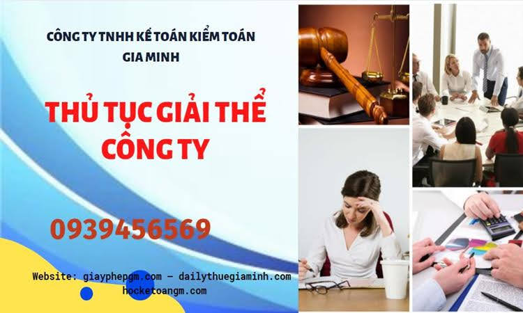 Thủ tục giải thể chi nhánh công ty TNHH 2 thành viên ở Quận Cái Răng