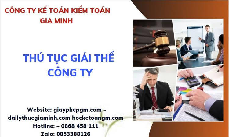 Thủ tục giải thể chi nhánh công ty TNHH 2 thành viên ở Quận Cầu Giấy