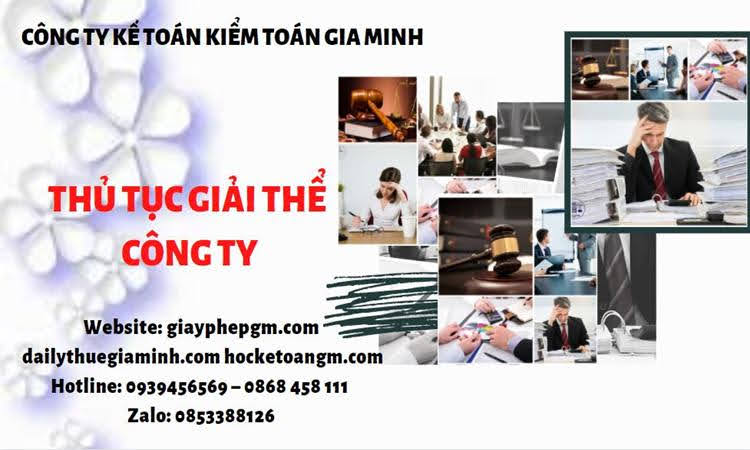 Thủ tục giải thể chi nhánh công ty TNHH 2 thành viên ở Quận Long Biên