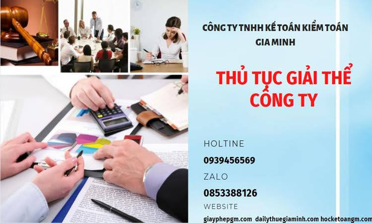 Thủ tục giải thể chi nhánh công ty TNHH 2 thành viên ở Quận Ninh Kiều