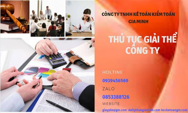 Thủ tục giải thể chi nhánh công ty TNHH 2 thành viên ở Quận Tân Bình