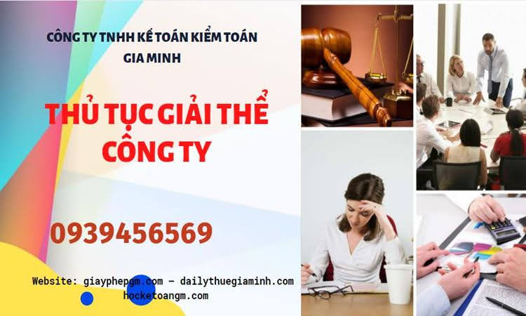 Thủ tục giải thể chi nhánh công ty TNHH 2 thành viên ở Quận Tân Phú