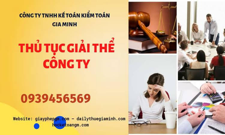 Thủ tục giải thể chi nhánh công ty TNHH 2 thành viên ở Quận Thốt Nốt