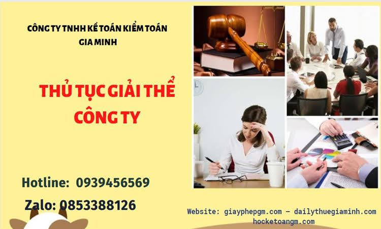 Thủ tục giải thể chi nhánh công ty TNHH 2 thành viên ở Quảng Ninh