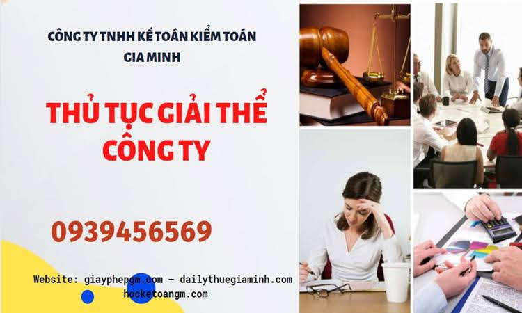 Thủ tục giải thể chi nhánh công ty TNHH 2 thành viên ở Thái Bình
