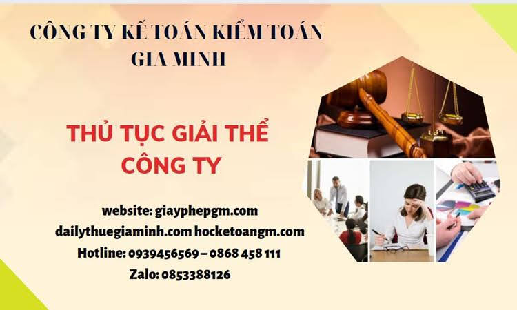 Thủ tục giải thể chi nhánh công ty TNHH 2 thành viên ở Thành phố Hải Phòng