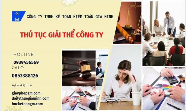 Thủ tục giải thể chi nhánh công ty TNHH 2 thành viên ở Thành phố Huế