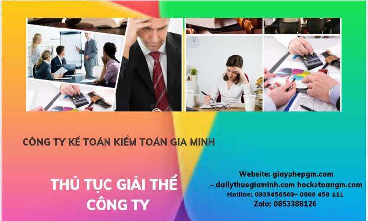 Thủ tục giải thể chi nhánh công ty TNHH 2 thành viên ở Thị xã Mỹ Hào
