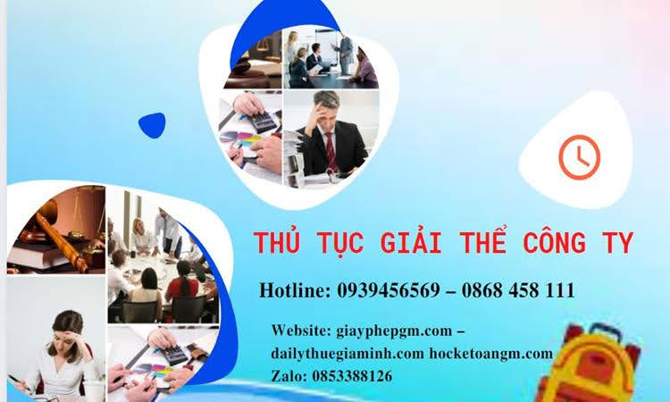 Thủ tục giải thể chi nhánh công ty TNHH 2 thành viên ở Thị Xã Sơn Tây 4 Thủ tục giải thể chi nhánh công ty TNHH 2 thành viên ở Thị Xã Sơn Tây