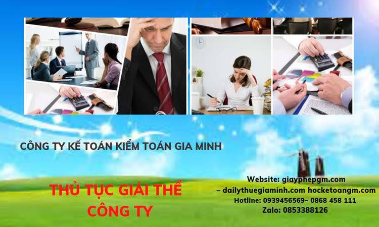 Thủ tục giải thể chi nhánh công ty TNHH 2 thành viên ở TP Hà Nội