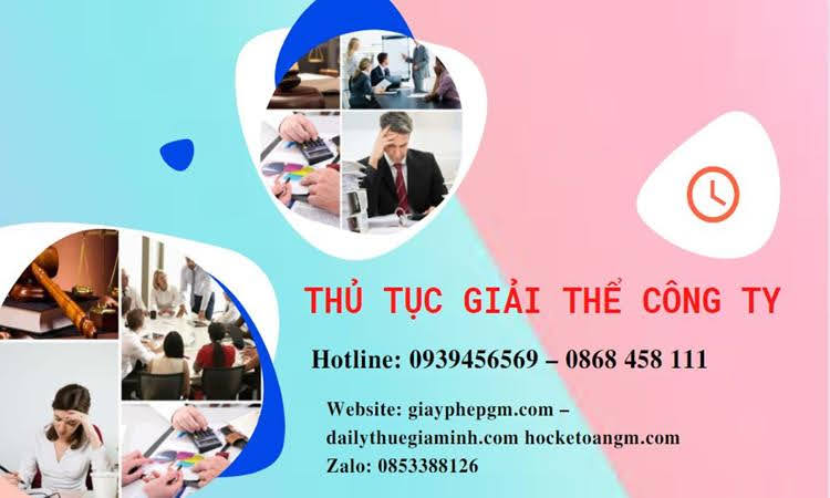 Thủ tục giải thể chi nhánh công ty TNHH 2 thành viên ở TP Hải Phòng