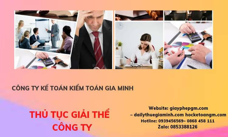 Thủ tục giải thể chi nhánh công ty TNHH 2 thành viên ở Vĩnh Long