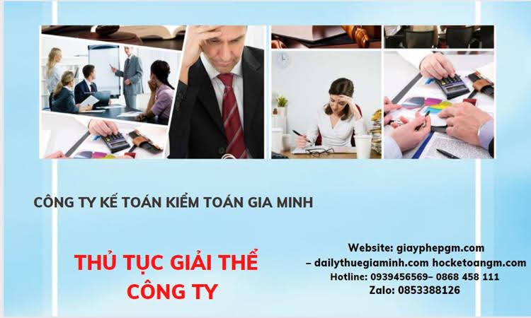 Thủ tục giải thể chi nhánh công ty TNHH 2 thành viên ở Vĩnh Phúc