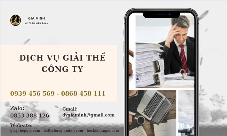 Giải thể công ty tại Yên Bái trọn gói đúng luật uy tín