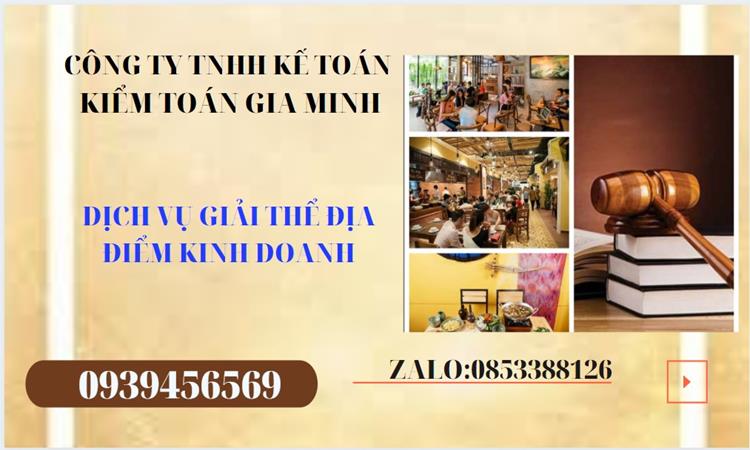 Thủ tục giải thể địa điểm kinh doanh tại Điện Biên