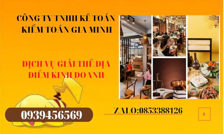 Thủ tục giải thể địa điểm kinh doanh tại Huyện Ân Thi