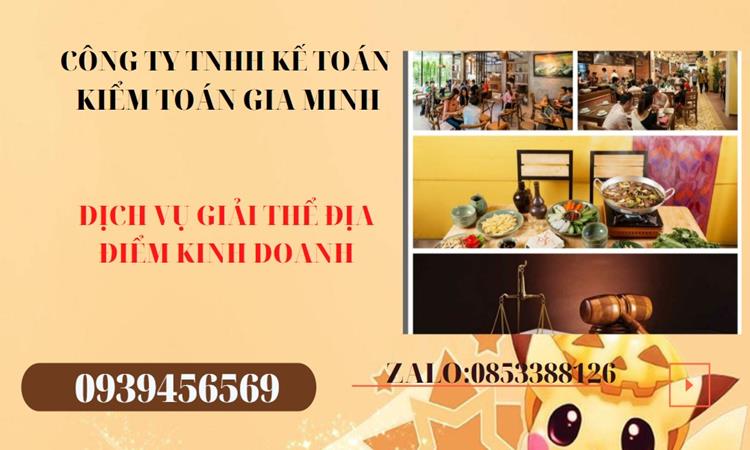 Thủ tục giải thể địa điểm kinh doanh tại Huyện Lý Nhân