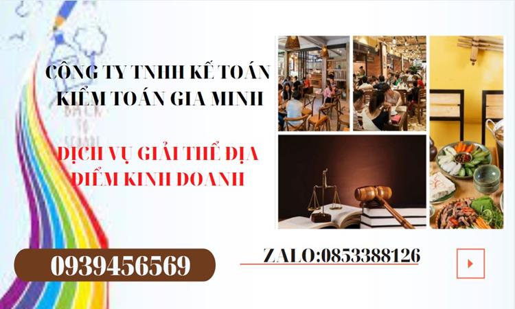 Thủ tục giải thể địa điểm kinh doanh tại Huyện Phù Cừ