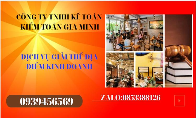 DỊCH VỤ GIẢI THỂ ĐỊA ĐIỂM KINH DOANH TẠI THÁI NGUYÊN NHANH, GIÁ RẺ 4 Thủ tục giải thể địa điểm kinh doanh tại Thái Nguyên