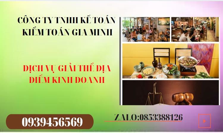 Thủ tục giải thể địa điểm kinh doanh tại Thành phố Phủ Lý