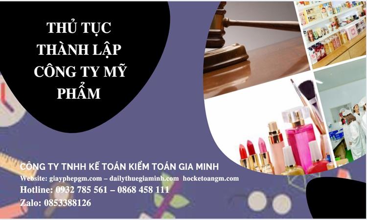 Thủ tục thành lập công ty mỹ phẩm tại Long An 4 Thủ tục thành lập công ty mỹ phẩm tại Long An