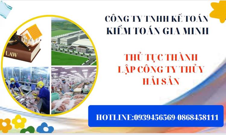 Thủ tục thành lập công ty thủy hải sản tại Huyện Mê Linh