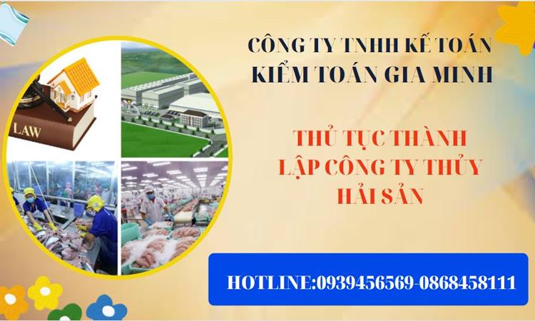 Thủ tục thành lập công ty thủy hải sản tại Thành Phố Thủ Đức