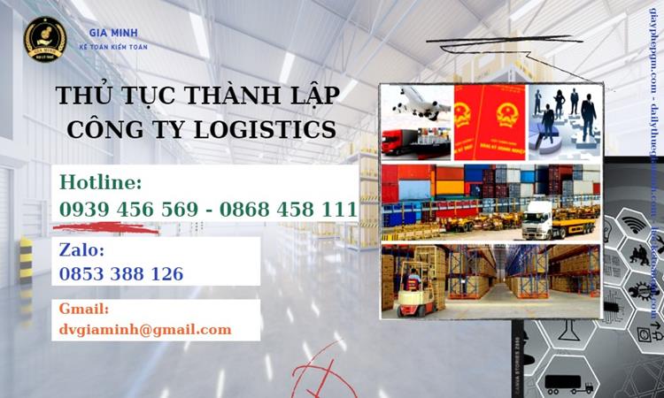 Thủ tục thành lập công ty Logistics