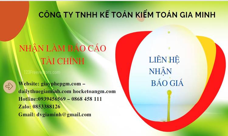 Thuê dịch vụ báo cáo tài chính cuối năm tại Cần Thơ 
