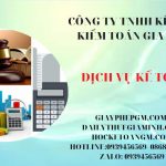 Dịch vụ kế toán trọn gói chuyên nghiệp tại Huyện Mỹ Đức