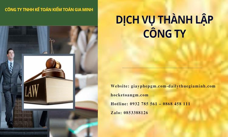 Trình tự thành lập văn phòng đại diện ở Phú Yên